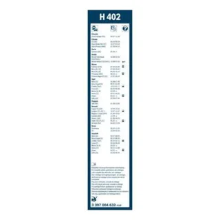 Bosch Scheibenwischer hinten Chevrolet Citroen Dacia Fiat Nissan Opel Renault