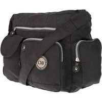 Christian Wippermann Umhängetasche Damen Handtasche Crinkle Nylon Umhängetasche Schultertasche Tasche (1 tlg)