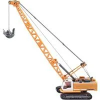 SUPER Seilbagger, Modellfahrzeug orange/weiß