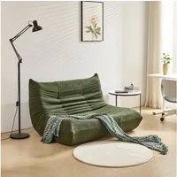 OKWISH Sitzsack 2-Sitzer Lazy-Sofa (Ergonomischem Design und maximalem Komfort, 1 St., perfekt für Entspannung und moderne Wohnstile), Ideal für Wohnzimmer und kleine Räume