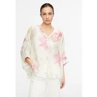 comma Poncho Accessories Semitransparente Tunikabuse aus Viskosemix