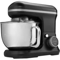 LIFE Digitale Küchenmaschine MD18420 schwarz, 1.200 Watt, 5 Liter Schüssel, inkl. Eisschüssel