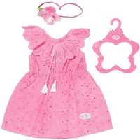 Baby Born Puppenkleidung Trendy Blumenkleid, 43 cm, mit Kleiderbügel