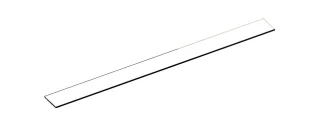 Keuco Glasabl. Ersatzteil SPS 90110 855x80x6mm, 90110000039 90110000039