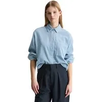 Marc O'Polo DENIM Langarmbluse mit lässiger Bubble-Struktur