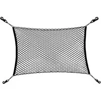 GarveeMore Trennnetz Einzelschichtige Auto Hund Barriere Netz Kofferraum Tasche 130x90cm
