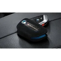 BMW Schlüsselanhänger BMW M Performance Schlüsseletui Alcantara/Carbon (1-tlg)