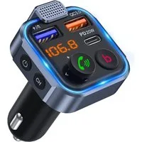 FELIXLEO FM KFZ Transmitter Bluetooth 5.0 USB 3.0 Bluetooth-Adapter Adapter
