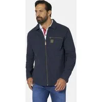 Jan Vanderstorm Langarmhemd ELBJERG mit coolem Kontrastzipper