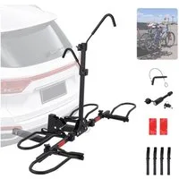 GarveeMore Heckfahrradträger Auto Fahrradhalter für 2 Fahrräder Klappbare Plattform Fahrradträger