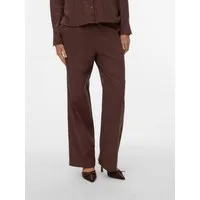 Vero Moda Schlupfhose VMCAIA MW WIDE PANT WVN NOOS Baumwollmischung, oversize, mit Leinen