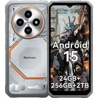 blackview FORT 2 Ultradünnes Robustphone: Nur 10.7mm, AI-Dreifachkamera Outdoor Smartphone (6,56 Zoll, 256 GB Speicherplatz, DokeOS5.0, Google Lens, 1080p Video, 16MP, 5WOTG)