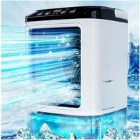 FELIXLEO Ventilatorkombigerät 3 in 1 Klimaanlage 900ml Wassertank Luftkühler mit Eisbox