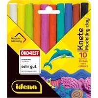 Idena Marker Idena Knete 10 Farben – vegan, glutenfrei, ÖKO-TEST „sehr gut“