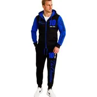 RMK Jogginganzug Herren Trainingsanzug Sportanzug Fitness Jogger Fußball, bestehend aus Hose und Jacke, mit Kapuze