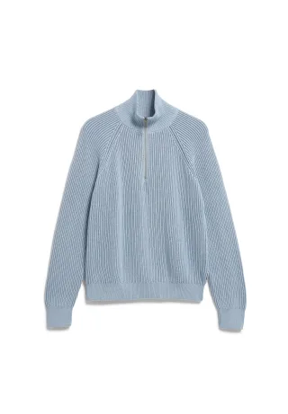 Armedangels - TROYER VANISÉ KNIT SWEATER blue glow-dark blue glow - Gr. - XS