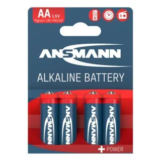 20x4 Ansmann Alkaline Mignon AA LR 6 red-line 5015563