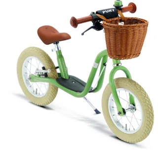 Puky 4153 Laufrad LR XL BR Classic retro-green inkl. Luftbereifung, Bremse, Glocke und Lenkerkorb
