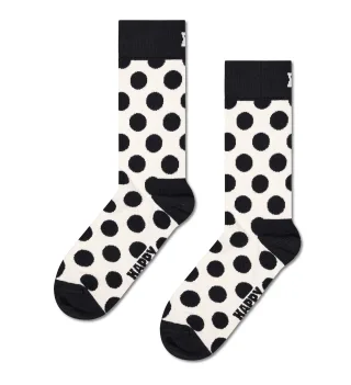 happy socks - Big Dot Sock Weiß - Gr. - 46