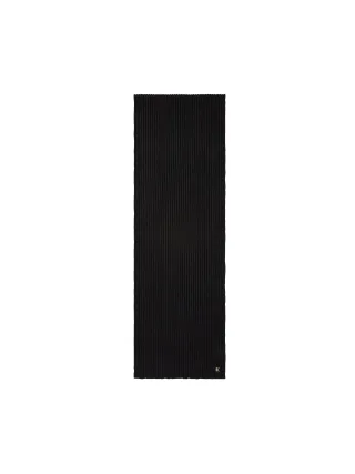CK METAL WOOL RIB SCARF Black - Gr. - OS