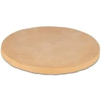 Unold Pizzastein Biscotto Rund, Backstein für Pizza & Brot Optimale Feuchtigkeitsaufnahme