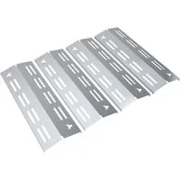 tuning-art Grillerweiterung GA45 Brennerabdeckung Set Edelstahl für Enders Boston Pro 4