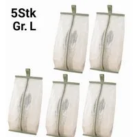 Creliv Schuhbeutel Schuhtasche 5er Set, wasserdicht, mit Reißverschluss, Ideal für Reise, Sport, Freizeit, Arbeit und zuhause