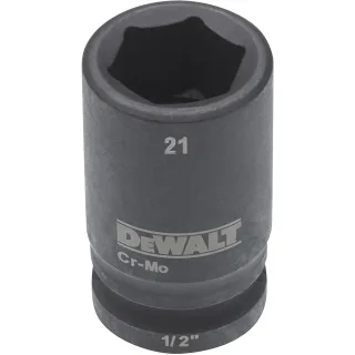 DEWALT EXTREME IMPACT Steckschlüssel 1/2 kurz schlagfest - DT7539-QZ