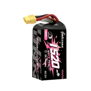 BLITZ Lite 2.0 22.2V 1520mAh 180C 6S LiPo Battery XT60 Plug for RC Drone