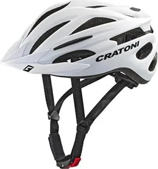 Cratoni Pacer Helm white matt L/XL (58-62 cm)