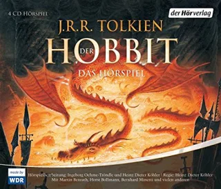 Der Hobbit 4 Audio-CDs [Audio CD] [2002] Tolkien J.R.R. Benrath Martin Bollmann Horst Minetti Bernhard