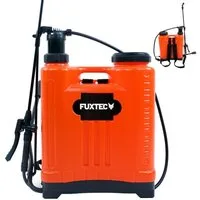 FUXTEC Drucksprühgerät FX-DS20L, 20L, 73.5cm Sprühlanze, 10 bar, gepolsterter Rückengurt, 4x Sprühdüsen
