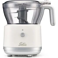 SOLIS OF SWITZERLAND Zerkleinerer Multi-Chopper, Typ 8330, 200 W, Multifunktional, Schlagbesen-Funktion, transparent