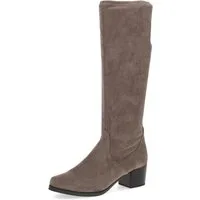 Caprice Stiefel, Blockabsatz, Schlupfstiefel mit Stretch-XS-Schaft in schmaler Form