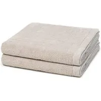 Cawö Handtuch Set Lifestyle, Walkfrottee (Spar-Set, 2-St), 2 X Duschtuch im Set - Baumwolle - Saugstark