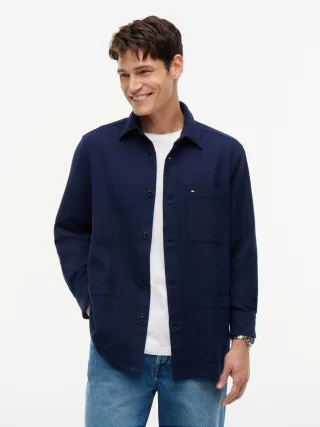 OVERSHRT CO LYOCELL STRUCTUR Carbon Navy - Gr. - M