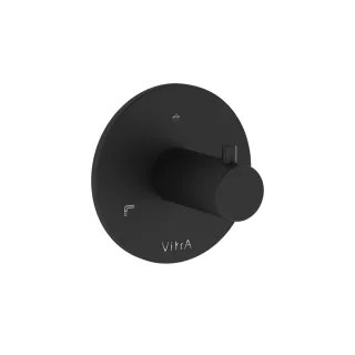 VitrA Origin 3-Wege-Umsteller Fertigmontageset Unterputzmontage Schwarz Matt WTC,A4285936WTC A4285936WTC