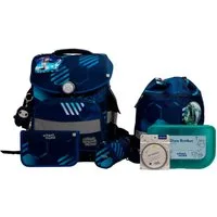 SCHOOL-MOOD® Schulranzen Timeless Pro (Set, 7-tlg)
