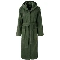 OTTO home Unisex-Bademantel Riva, für Damen & Herren, Standard & Premium Qualität, Langform, Walkfrottee, Kapuze, Gürtel, 100 % Baumwolle, Reise, Hotel, Sauna, XS-3XL