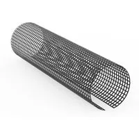 EraGreen Dachrinne Laubschutzgitter 1m länge für Dachrinnen 125mm-150mm Dachrinnenschutz, 1m Länge, für Dachrinnen 100mm-125mm