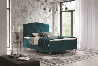Boxspringbett Schlafzimmerbett DURMUS 180x200cm in div. Farbvarianten