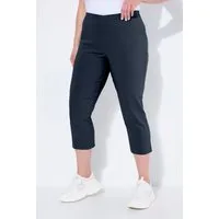 Ulla Popken Funktionshose Bengalinhose wadenlang Elastikbund Stretch