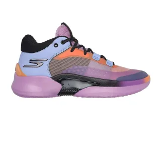 Skechers - "Resagrip" Gefleckt Sneaker für Herren (Violett/Orange)
