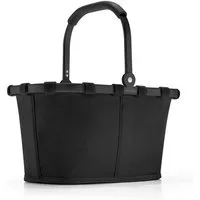 REISENTHEL® Einkaufskorb CARRYBAG XS BLACK, Schwarz, Polyester, 5 l, Aluminium, Faltbar, mit Griff, Wasserabweisend