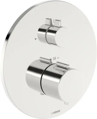 Hansa Sichtteil f. einen Abgang, HANSAEASYTHERM 8861 Rosette rund verchromt, 88619245 88619245