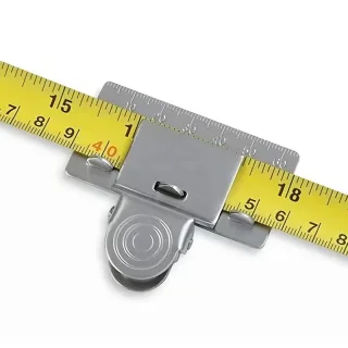 Precision Measuring Tape Clip Metal Ruler Position Clamp for Woodworking Corner Scribing Accurate Measuring Tool Accesso