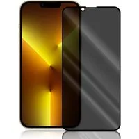 Numerva Schutzfolie Panzer Folie für Apple iPhone 13 Pro Max Echt Glas Folie, (1x Schutzfolie 2x Reinigungstücher), Anti Spy Schutzfolie Blickschutz Glasfolie Sichtschutzfolie