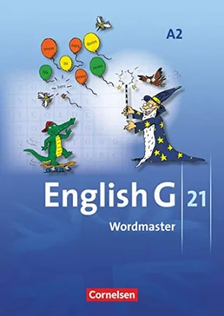 English G 21 - Ausgabe A: Band 2: 6. Schuljahr - Wordmaster: Vokabellernbuch [Taschenbuch] [2007] Schwarz Prof. Hellmut Neudecker Wolfgang