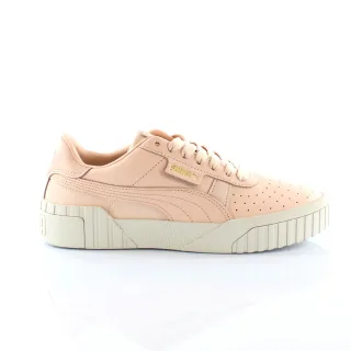 Puma Cali Embs Cream Tan Leder Low Schnüre -up -Womens Trainer 369734 01