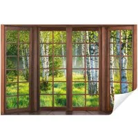 Wallarena Fototapete Natur - Mehrfarbig - Modern - Vlies - Wohnzimmer, glatt, 152x104cm
